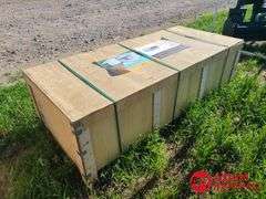 Unused Double Garage Metal Shed - 22FTx23FT