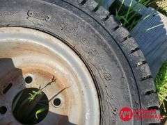 (4) Used Golf Cart Wheels & Tires