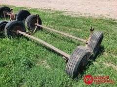 (2) Axels w/ Wheels & Tires