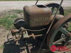 John Deere  Hit & Miss Motor On Cart