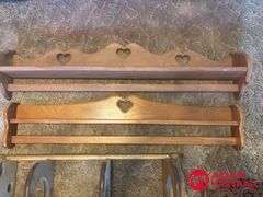 Misc. Wooden Shelves Bench