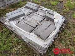 (50) Coping Bullnose Pavers - Charcoal