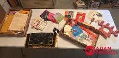 Wooden Candelabra, Bandanas, Quilting Magazines & More