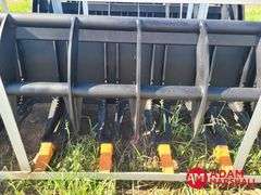 Unused 2024 Greatbear Heavy Grass Fork Grapple, 78" for Skid Steer