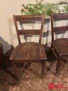 3 Wooden Chairs