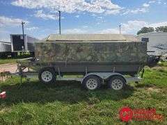 1971 Fully Enclosed Waterfowl Hunting Boat & Trailer