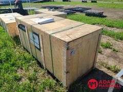 Unused Double Garage Metal Shed - 25FTx33FT