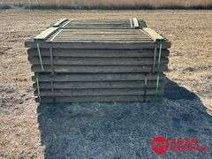 (160) Southern Yellow Pine Treated Posts (sold 160 x bid)