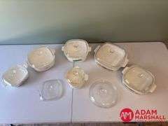 Corning Ware Baked Dishes with Lids
