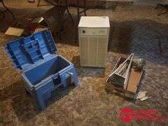 Windmill, Tool Box and Dehumidifier