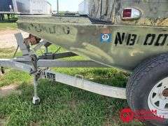 1971 Fully Enclosed Waterfowl Hunting Boat & Trailer