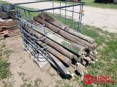 (40) Wood Post