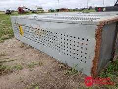 (4) Metal Locker w/ Metal Shelf