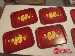 Vintage Metal Trays (7)