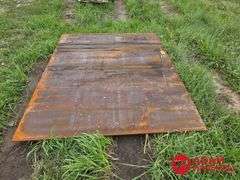 Unused Steel Road Plate