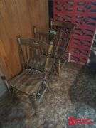 (3) Sturdy Vintage Chairs