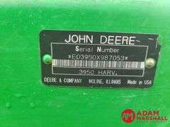 1998  John Deere  3950  Silage Chopper (Video)