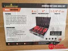 Unused Land Honor  Diamond Dry Core Drill Set