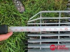 Approximately 11 Pieces of Stee Grating - Various Lengths & Sizes