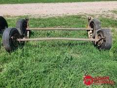 (2) Axels w/ Wheels & Tires