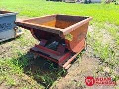 Wright  ½ Yard Self Dumping Hopper w/ Drain Valve & Casters