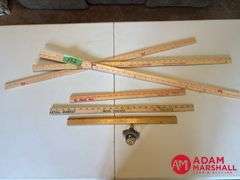 Yard Sticks & Coca-Cola Opener
