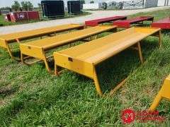 Unused Industrias America Metal feed Bunk 10FT
