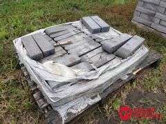 (50) Coping Bullnose Pavers - Charcoal
