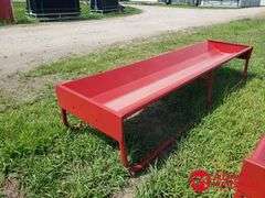 Unused Industrias America Metal feed Bunk 10FT