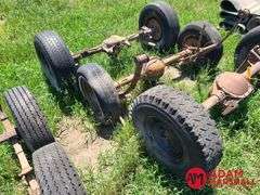 (3) Axels w/ Wheel & Tires