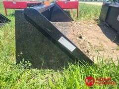 Unused Industrias America Bucket For Skid Steer - 84IN