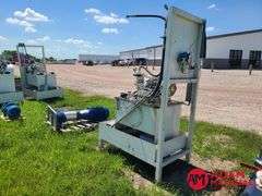 Single Hydraulic Pump Set Up - Electric