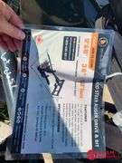 Unused Wolverine Hydraulic Auger w/ 12" & 18" Bits for Skid Steer
