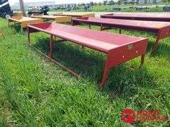 Unused Industrias America Metal feed Bunk 10FT