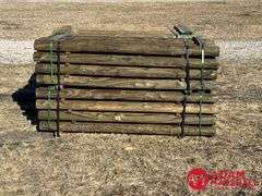 (160) Southern Yellow Pine Treated Posts (sold 160 x bid)