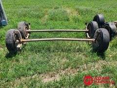 (2) Axels w/ Wheels & Tires