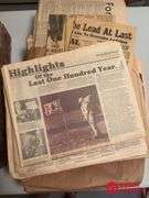 Old Newspapers, Cookbooks & More