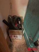 Misc. Cleaning Items, Vacuum, Ironing Board & More
