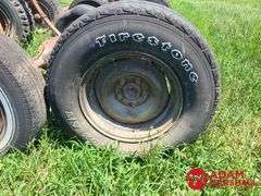 (3) Axels w/ Wheel & Tires