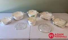 Corning Ware Baked Dishes with Lids