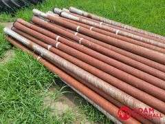 (50) Fiberglass Posts - 30FT