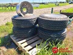(4) Rims & Tires & (1) Rim