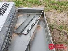 (4) Metal Locker w/ Metal Shelf