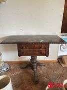 Antique Drop Leaf Side Table