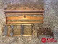 Misc. Wooden Shelves Bench