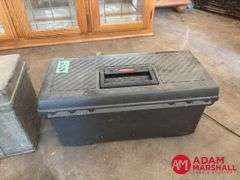 2 Plastic Tool Boxes & Contents
