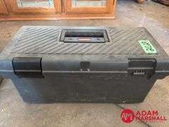 2 Plastic Tool Boxes & Contents