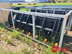 Unused 2024 Greatbear Heavy Grass Fork Grapple, 78" for Skid Steer