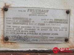 1986  Fruehauf  Van Trailer - 28FT