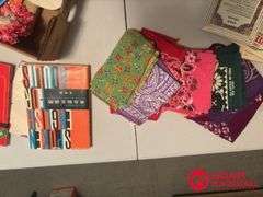 Wooden Candelabra, Bandanas, Quilting Magazines & More